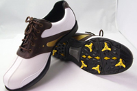 cow leather golf shoes