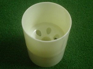 15cm plastic golf cup